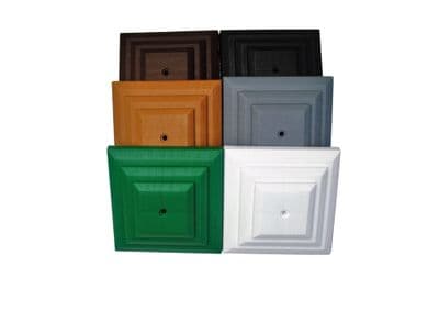 Plastic Fence Post Caps, Pack of  30 for 3