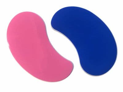 Plastic Scraper, Kidney Shaped, BLUE or PINK, Pack of 10.  S7378