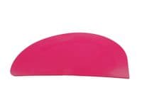 Plastic Scraper, Semi Curved, PINK or BLUE. Packs of 10. S7337