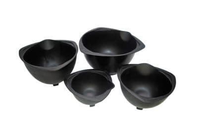 Rubber Investment Mixing Bowls 10pk  Choice of Sizes