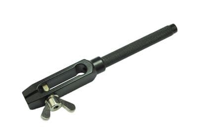 Steel Hollow Wingnut Hand Vice. H4075