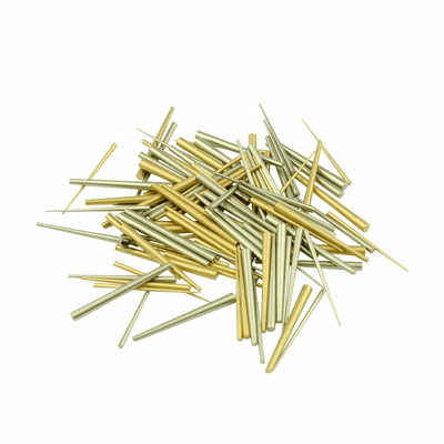 Tapered Pins Assorted Pk of 100 Brass & Steel  X1159