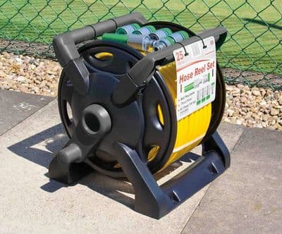 Thru Feed Hose Reel 25 metre Hose & Fittings. GT3010
