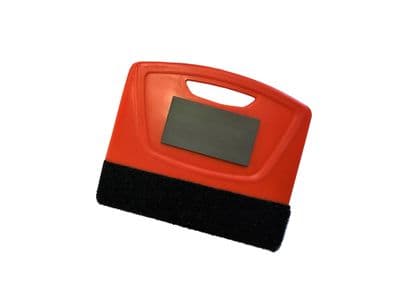 Vinyl Squeegee Applicator Wrapping Tool with Felt Edge and Magnetic Strip, Pack of 10. X8188