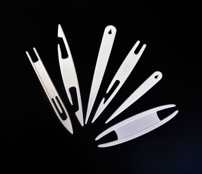 Weaving Shuttles/Needles, Set of 6. S7825