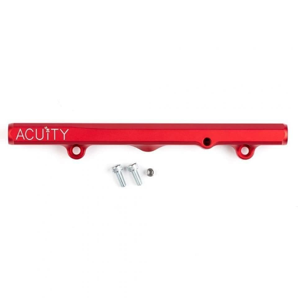 ACUITY KSERIES FUEL RAIL HONDA K20 K20Z SATIN ANODIZED RED