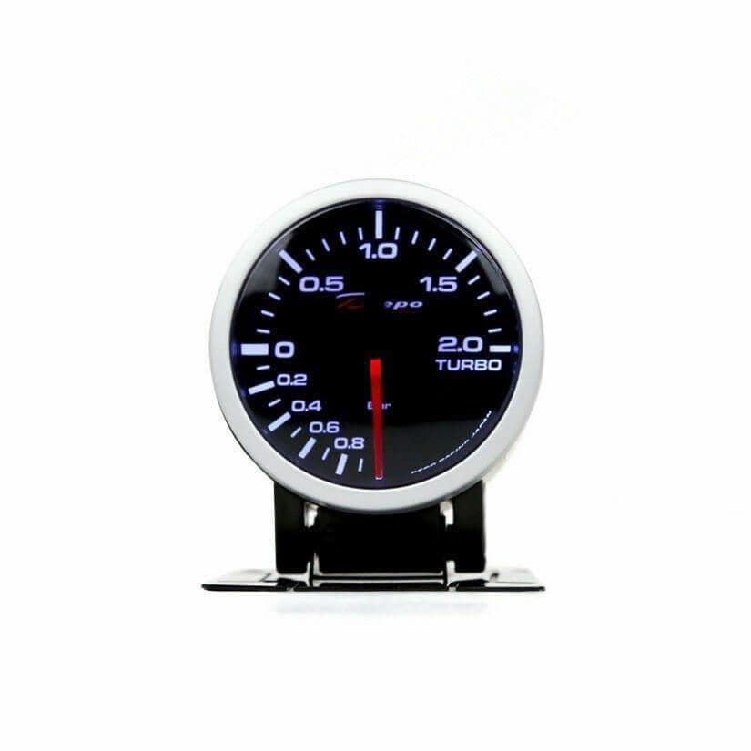 DEPO RACING 60MM BOOST PRESSURE GAUGE 1BAR2BAR