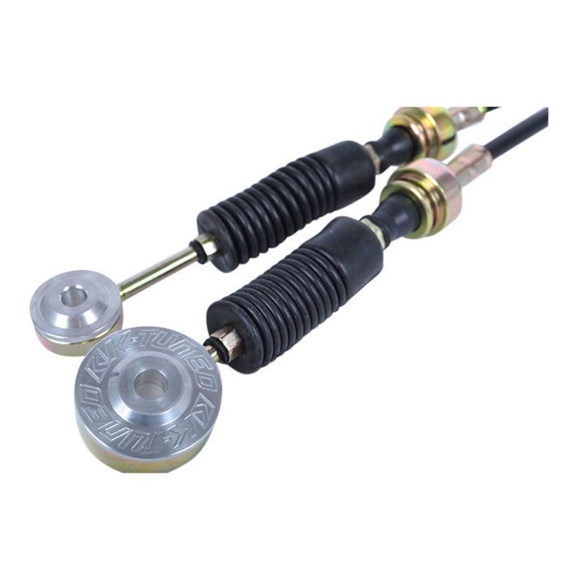KTUNED OEM SPEC SHIFTER CABLES 8TH GEN CIVIC SI W/BILLET BUSHINGS