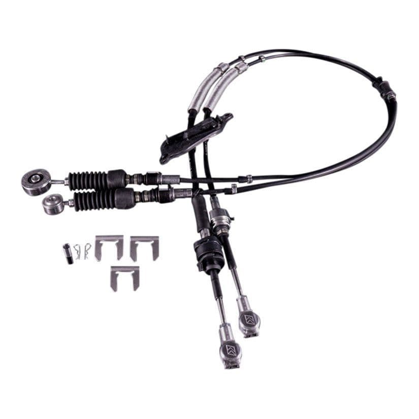 KTUNED OEM SPEC SHIFTER CABLES 8TH GEN CIVIC SI W/BILLET BUSHINGS