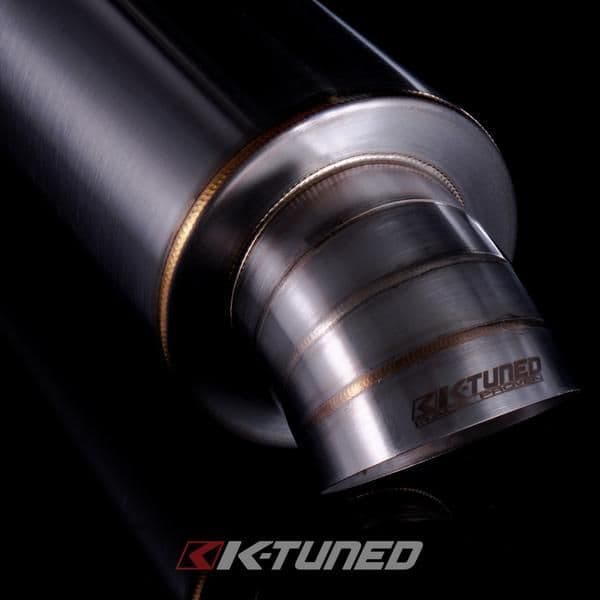 KTUNED TURNDOWN MUFFLER EXHAUST 3" INCH