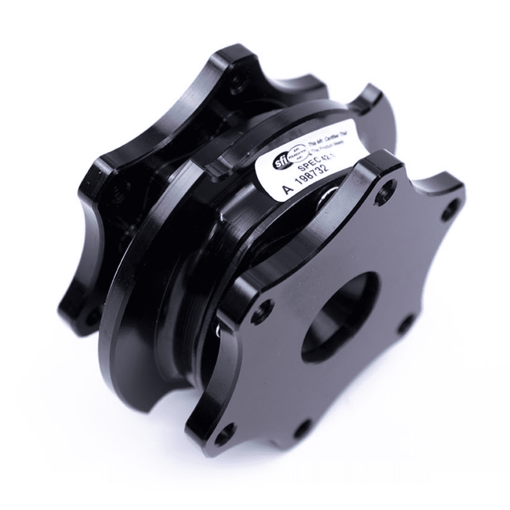 NRG SFI 42 1 D SHAPED QUICK RELEASE STEERING WHEEL HUB ADAPTER KEY WAY