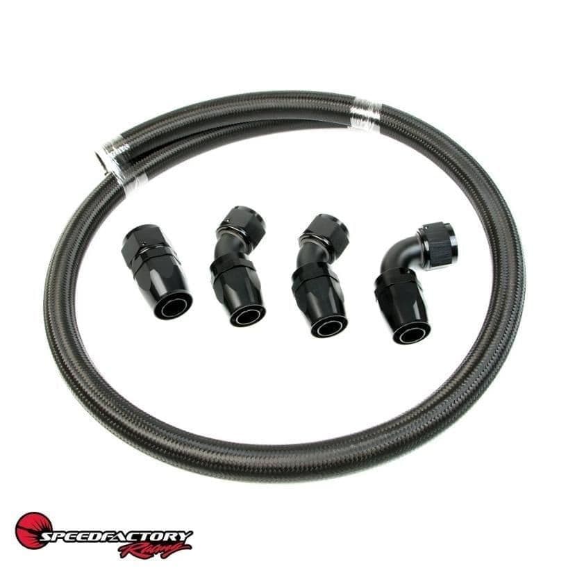 SPEEDFACTORY 16AN RACE RADIATOR HOSE & FITTING KIT
