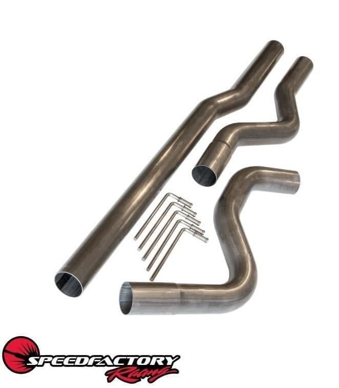 SPEEDFACTORY 3" STAINLESS EXHAUST PIPING KIT HONDA CIVIC 9200 INTEGRA 9401
