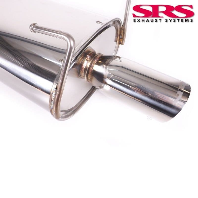 SRS Exhaust Systems G35 Axleback System Stainless Steel Honda Civic EP3