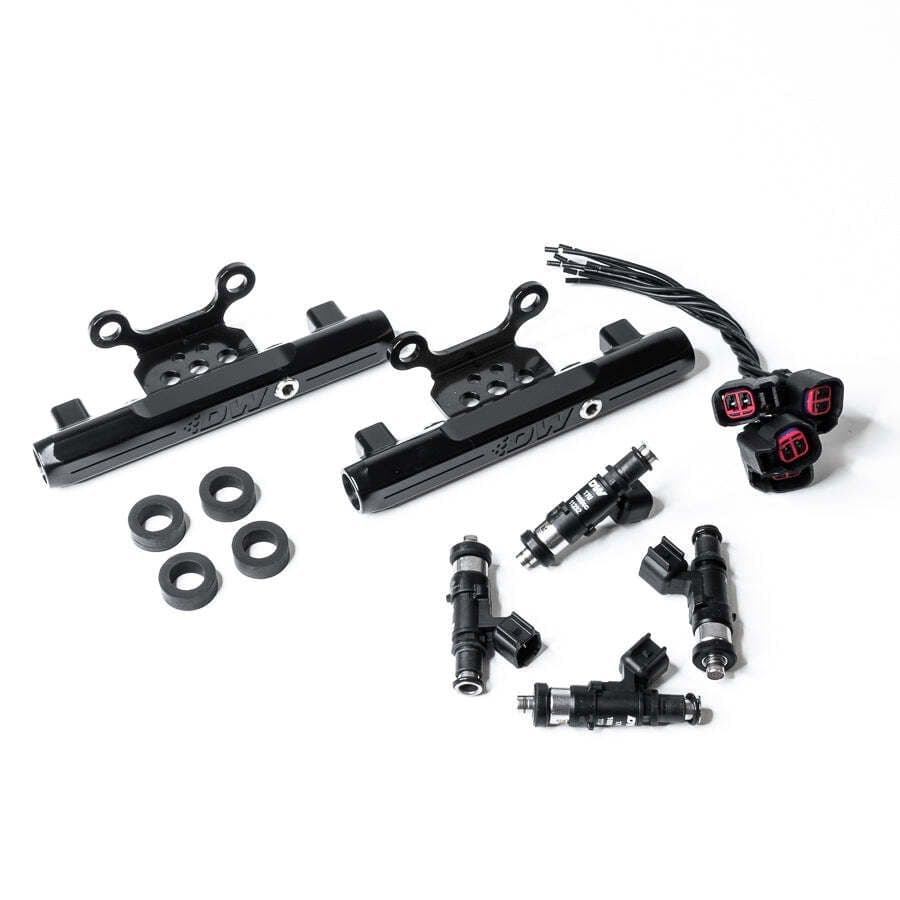 SUBARU SIDE FEED TO TOP FEED FUEL RAIL CONVERSION KIT AND 1000CC FUEL