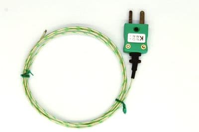 Type K PTFE Twisted Pair Exposed Junction Wire Thermocouple