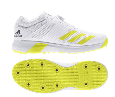 Adidas 2022 Adipower Vector Mid Bowling Boot- Acid Yellow