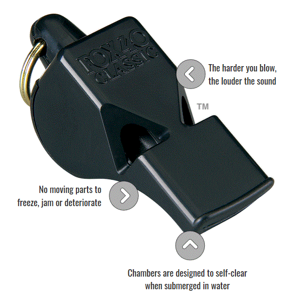 Fox 40 "Classic" CMG Whistle