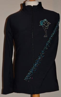 NEW! Kids Fitted Thermal Jacket with Rhinestud Design