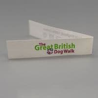 100 Customised Printed Fabric Labels From £111