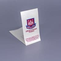250 Customised Printed Fabric Labels From £117