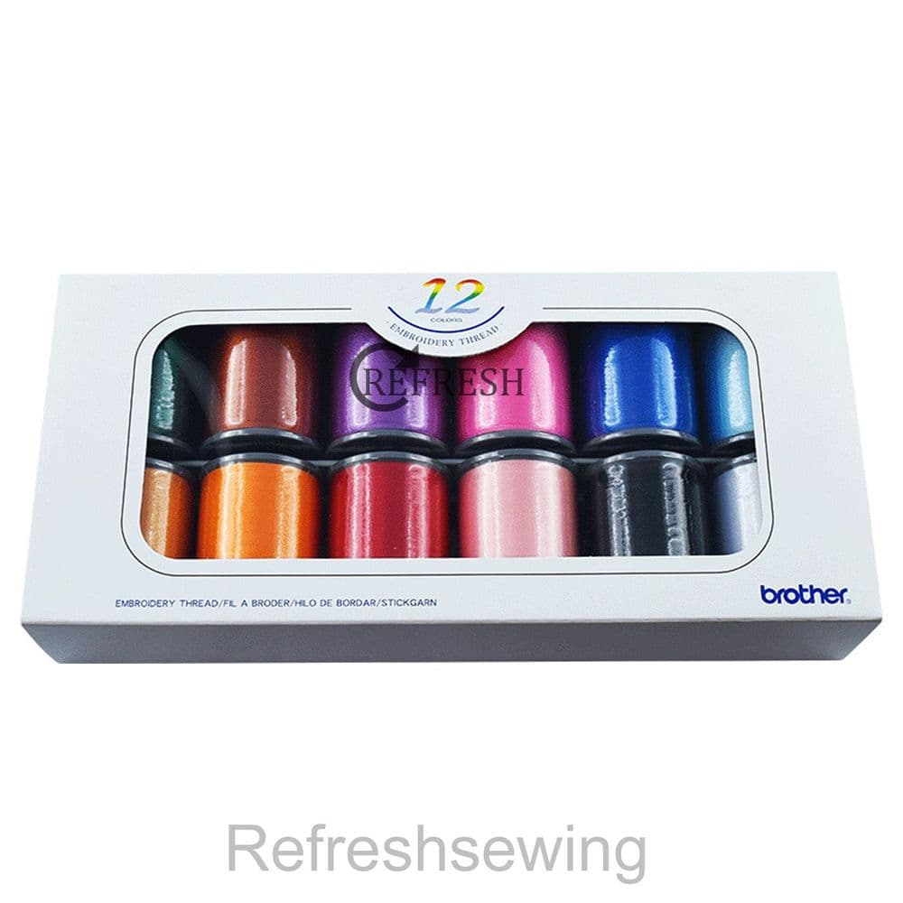 Brother Embroidery Thread Set ETS12N 12 Colours