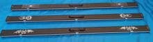 1 PIECE CUE CASE  ROSETTA 60" SHALO STYLE ALUMINIUM SNOOKER POOL  CAN TAKE 2 CUES