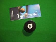 Aramith Premier Match Black Number 8 Pool Table Ball