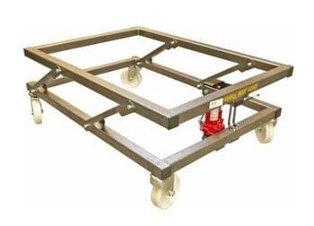 BRAND NEW HYDRAULIC HEAVY DUTY POOL TABLE TROLLEY FOOT PUMP JACK LIFTER MOVER