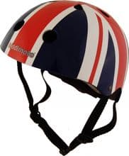 Childs Kiddimoto Helmet Kids Bike Scooter Skate BMX Stunt Cycle Small Union Jack