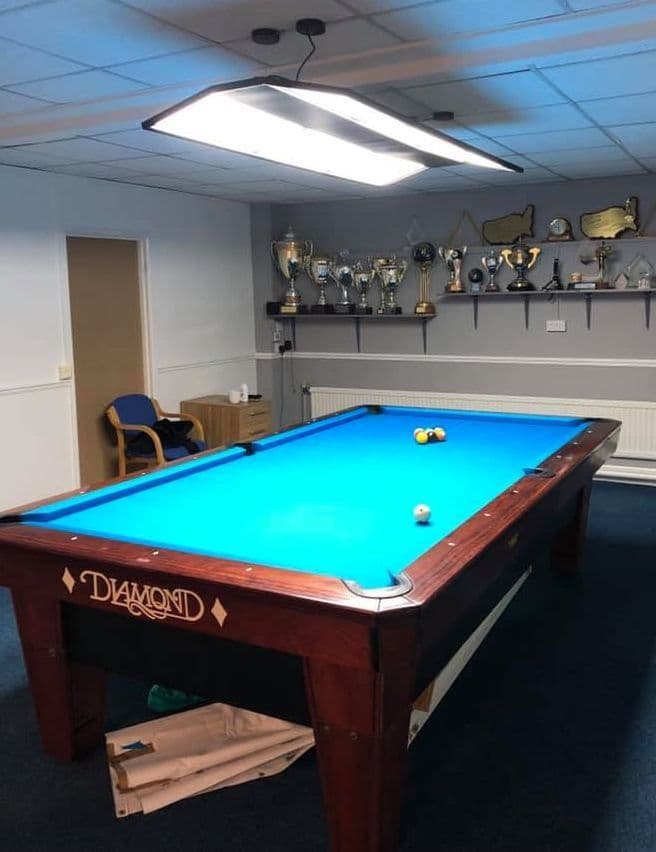 LED 9ft Pool Table light AMERICAN POOL SNOOKER TABLE PRO TOURNAMENT ...