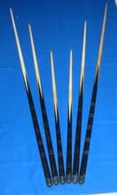 Pool Snooker Table Cues 6 Assorted 36, 48, 57 Inch (91cm 122cm 145cm)