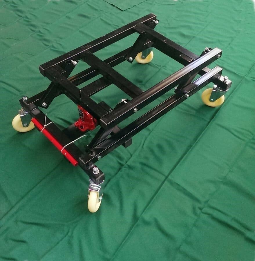 POOL TABLE TROLLEY HYDRAULIC HEAVY DUTY BRAND NEW LIFTER MOVER WITH ...