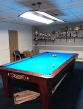 ROSETTA LED 9ft AMERICAN POOL SNOOKER TABLE PRO TOURNAMENT STYLE LIGHT SHADE