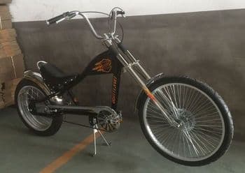Rosetta Sport LA bicycle Lowrider BLACK MO chopper bike Harley cycle cruiser