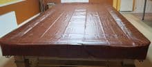 Rosetta Sports 12ft Brown Heavy Duty Snooker Billiard Table Leather Cover
