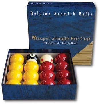 Super Aramith Pro Cup Pool Balls Match 2