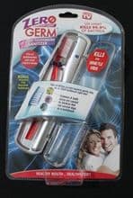 Toothbrush Sanitizer UV ZERO GERM  NEW Light with Toothbrush, kills 99% of germs