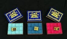 Triangle Chalk Snooker King Billiard Pool Cue Tip Green Blue Red Tweeten 12 Box