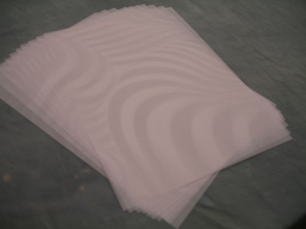 Artoz A4 Vellum Patterned Papers for Dry Embossing 110gsm 10 sheet pack