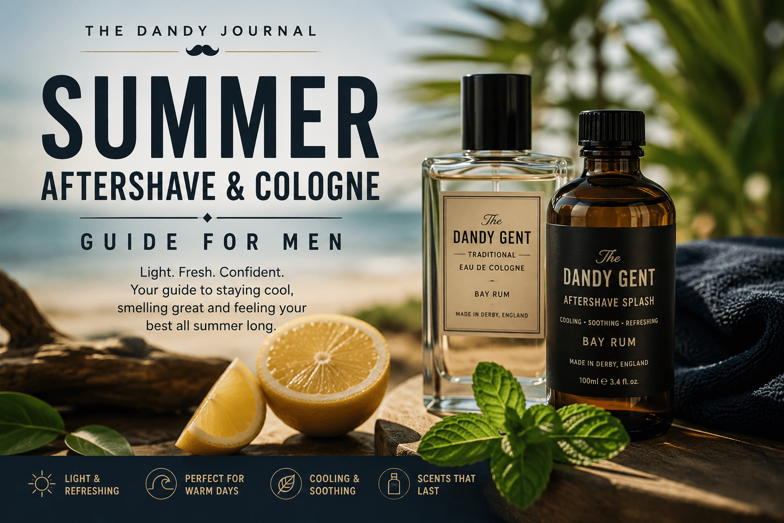 Summer Aftershave and Cologne Guide for Men