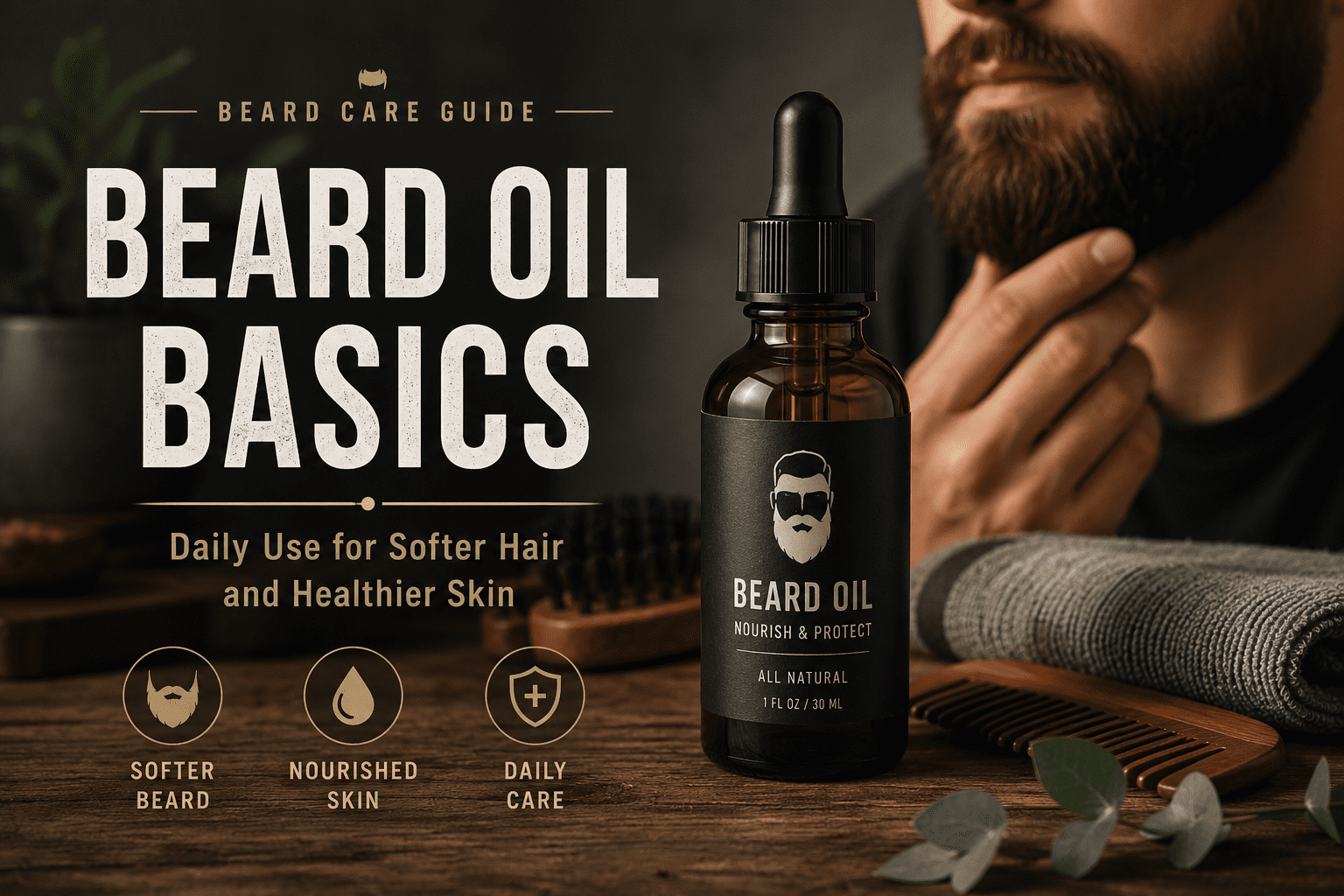 Beard Oil Basics: Daily Use for Softer Hair and Healthier Skin