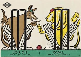 1934 Cricket Test Match Series Lords Oval England Australia