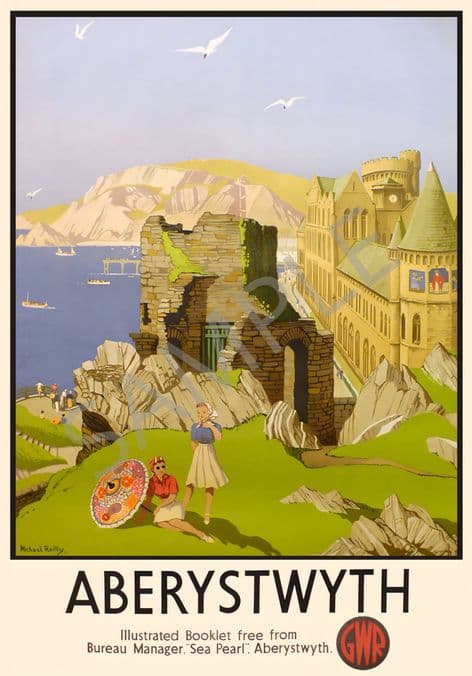 Aberystwyth N. Wales Castle
