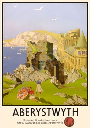 Aberystwyth N. Wales Castle