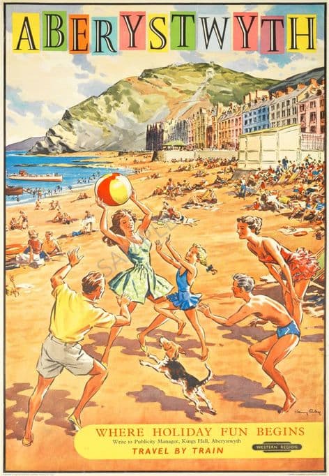 Aberystwyth where fun begins British Rail
