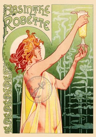Absinthe Robette French Advert