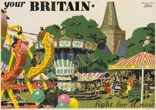 Alfriston Fair' Your Britain' Frank Newbould