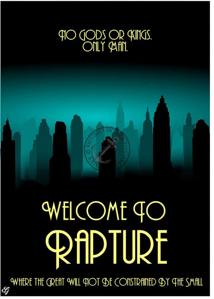 Rapture Bioshock Logo