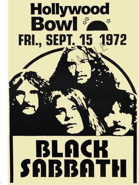 Black Sabbath at the Hollywood Bowl 1972